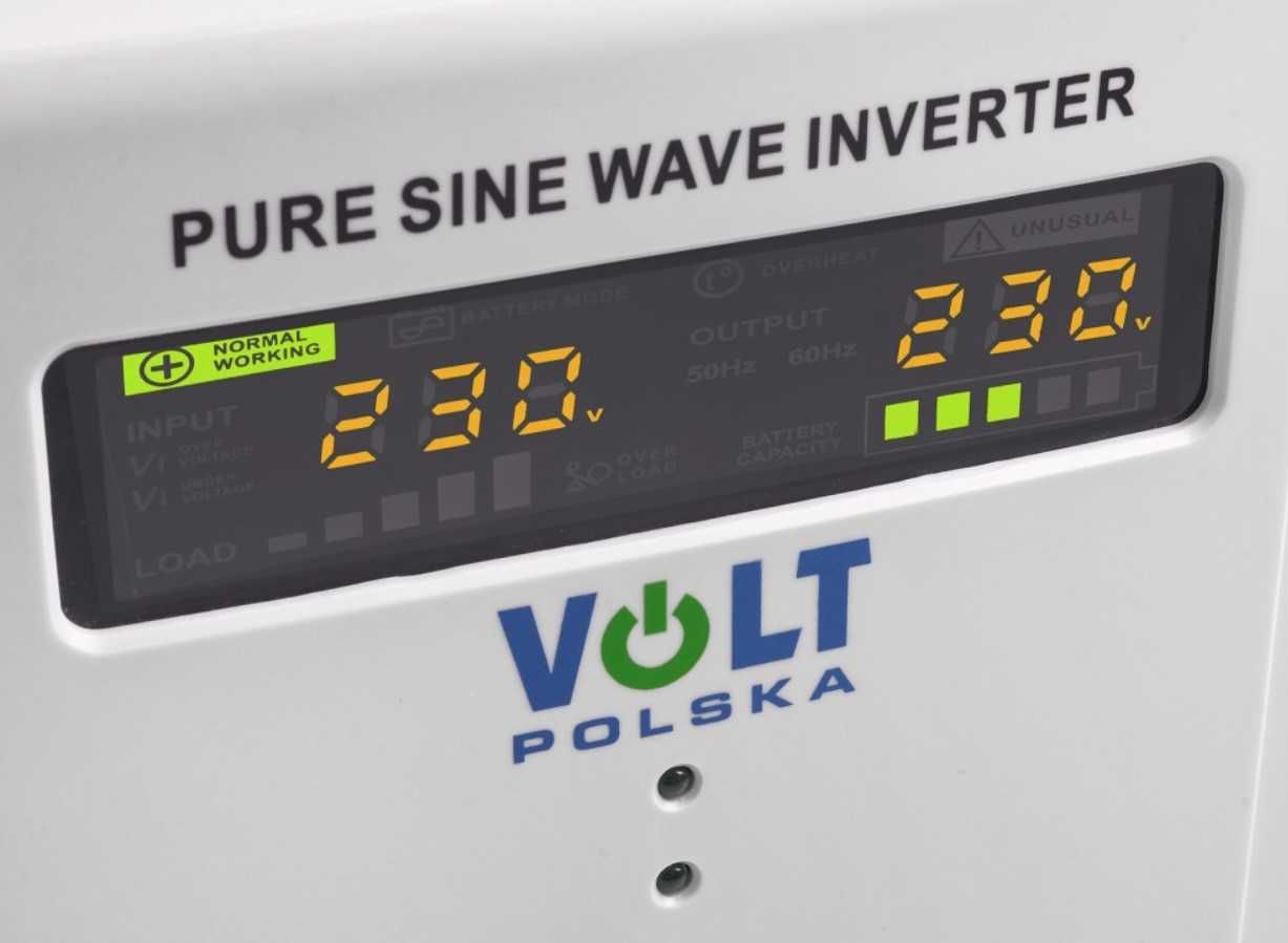 ДБЖ ИБП UPS Volt Polska Sinus Pro 2000E 12V 2000W 3SP092012E