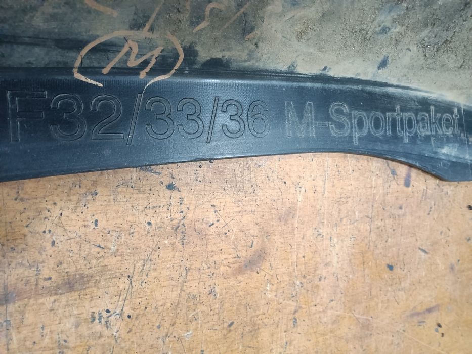 Difusor de parachoques BMW F32 F33 F36 pack M sport 2015