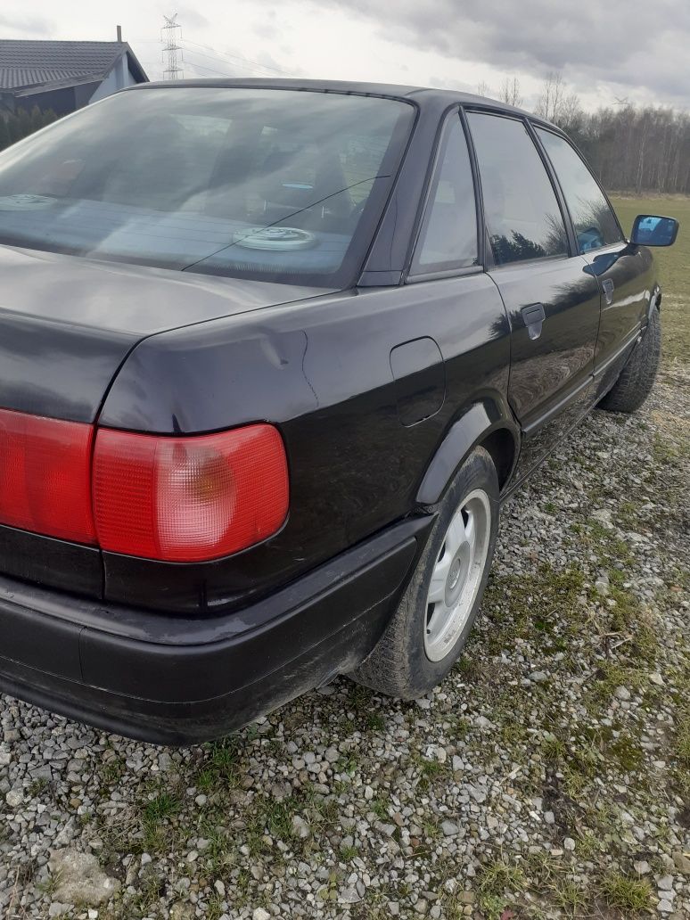 audi 80 b4 silnik 2.0 abk ly9b maska klapa tyl przod szyba drzwi felgi