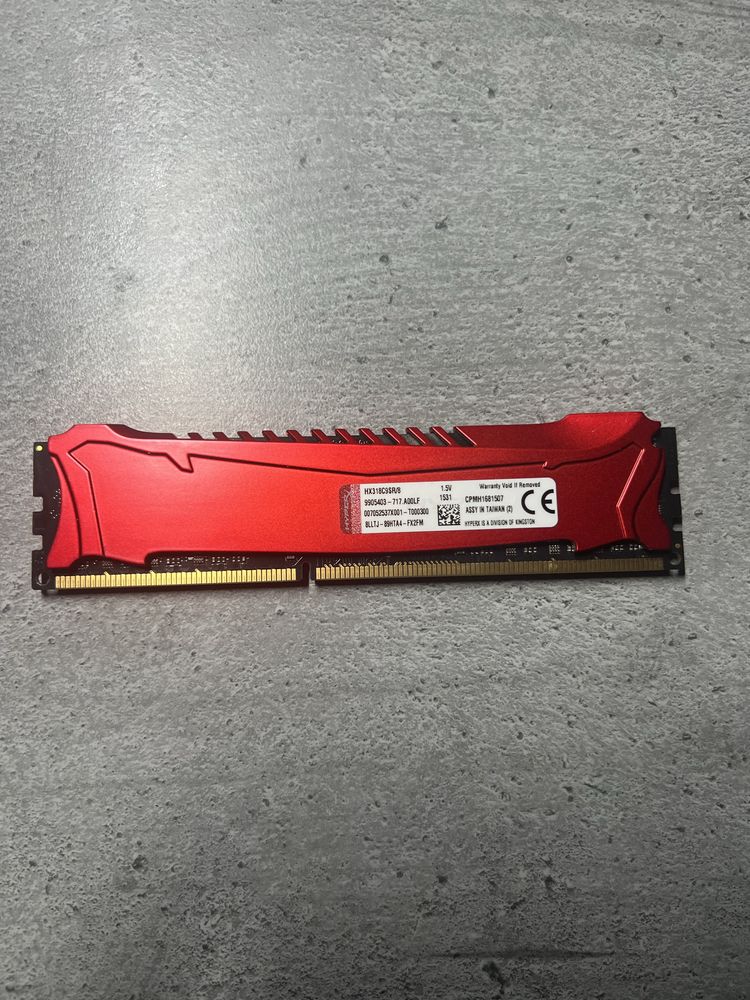 DDR3 Kingston HyperX SAVAGE 8 gb оперативка