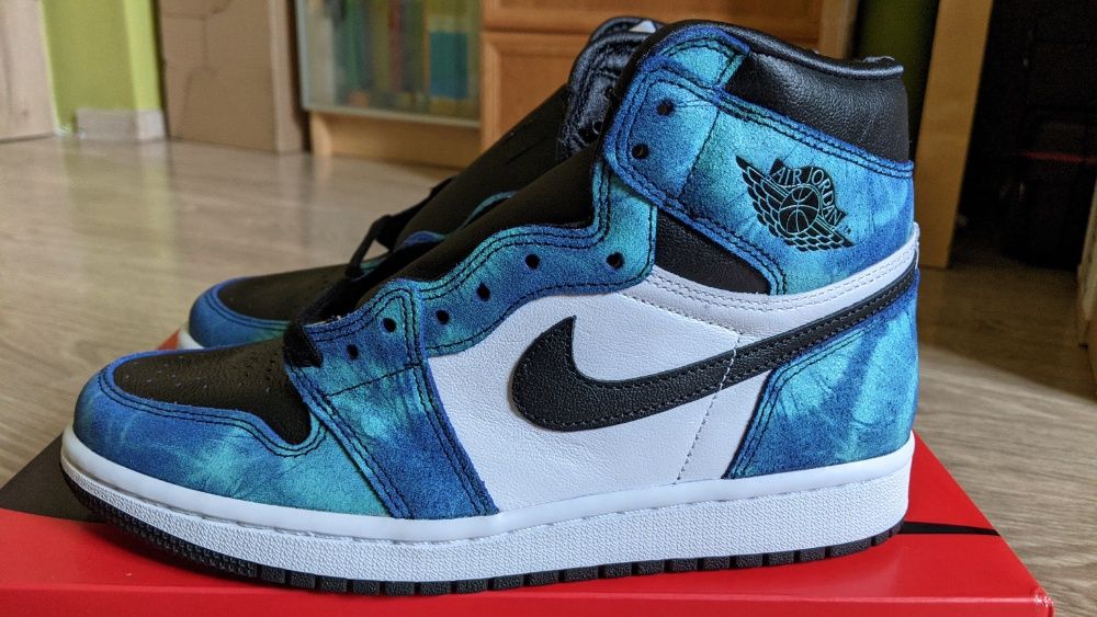 Nike Air Jordan 1 OG High Tie Dye 7US EU40 25cm