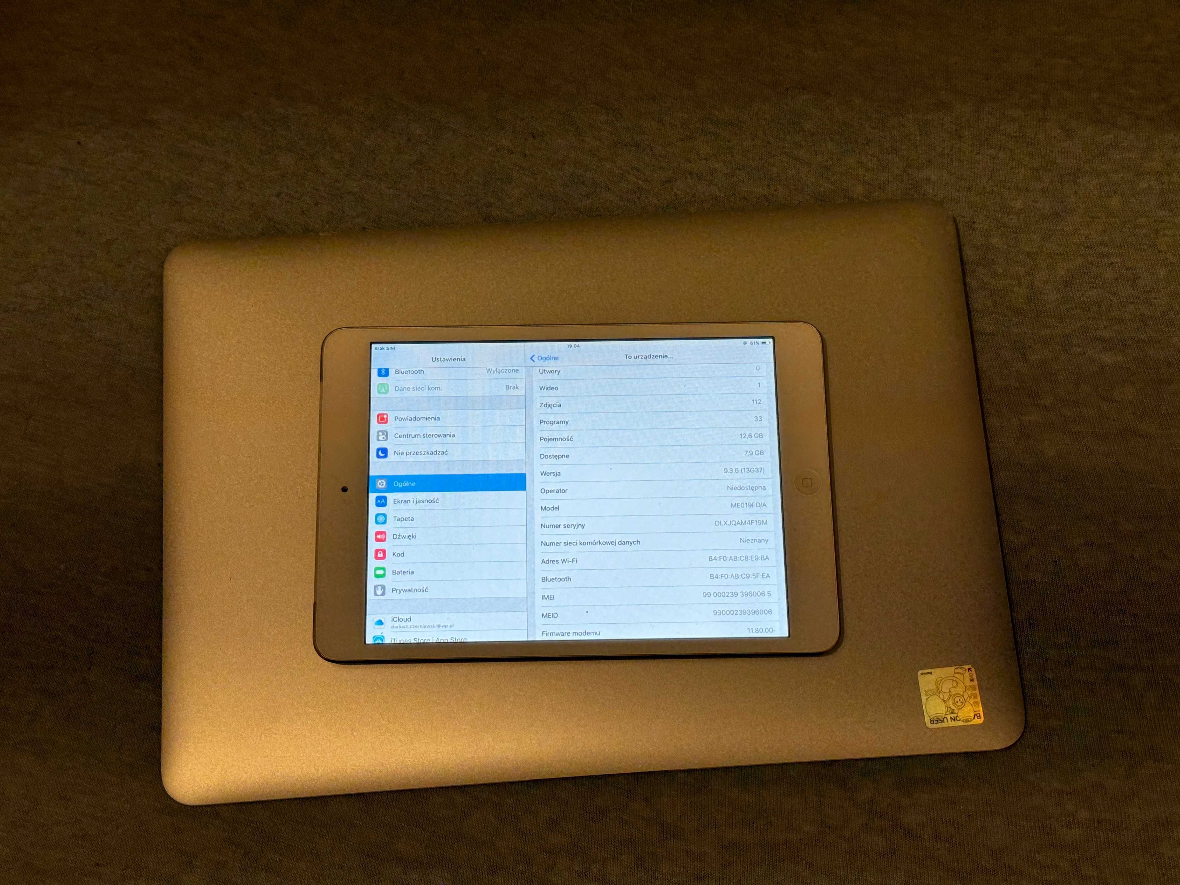 Tablet Apple Ipad mini Wifi LTE