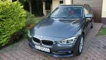 BMW 320d xDrive 4x4 F31 LED Manual Szczecin 2 właściciel Carplay bezwy
