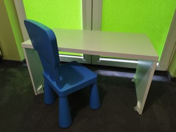 Zestaw Ikea biurko + krzesło