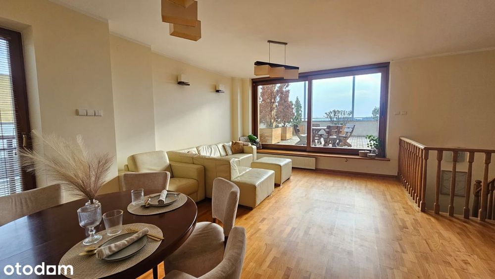 Dwupoziomowe, trzypokojowe mieszkanie 75 m² z tarasem | Kraków