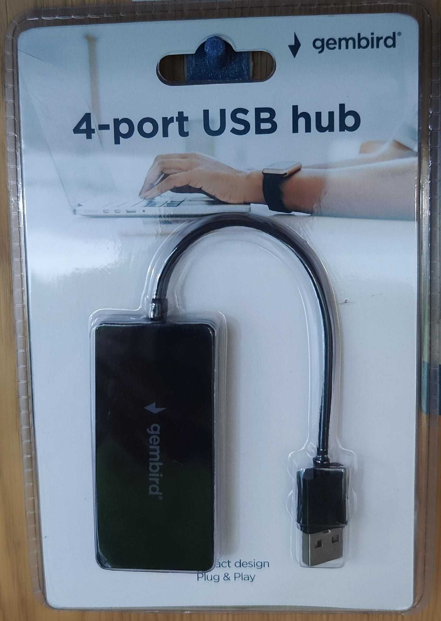 Hub USB 2.0 de 4 portas
