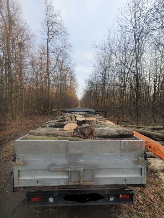 Transport wywrotką o ładowności 4t z HDS-em. Kompost, Piasek,ziemia,ka