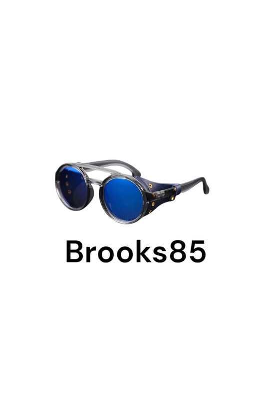 Mega stylowe okulary męskie hit 2025 lenonki skórzane stylowy krój