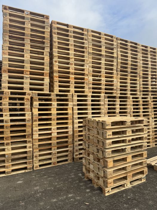 Palety euro używana jasne 1 gatunek 120x800