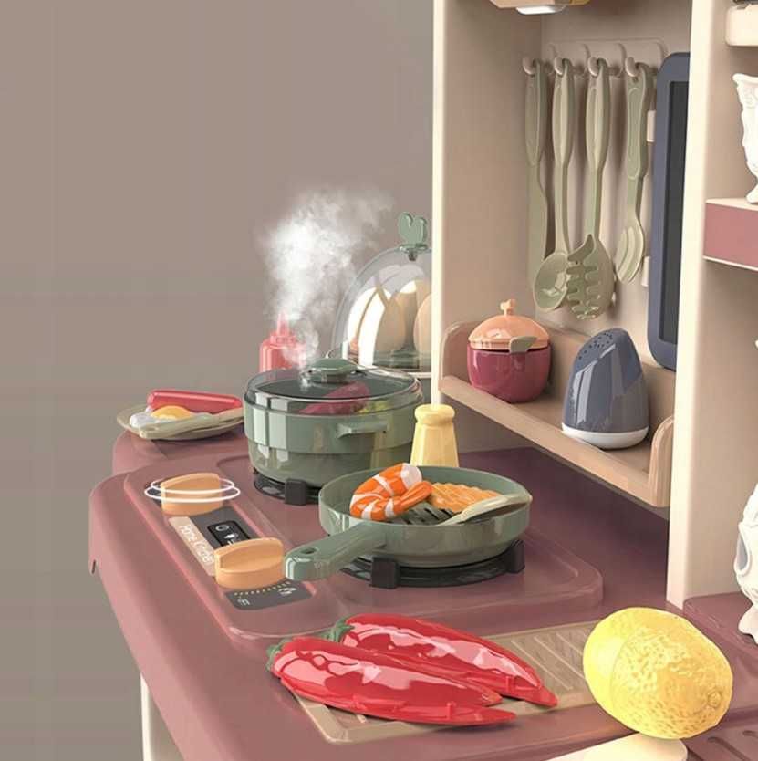 Дитяча кухня Home Kitchen 94 см яйцеварка (вода, пар, звуки), НАЛОЖКА