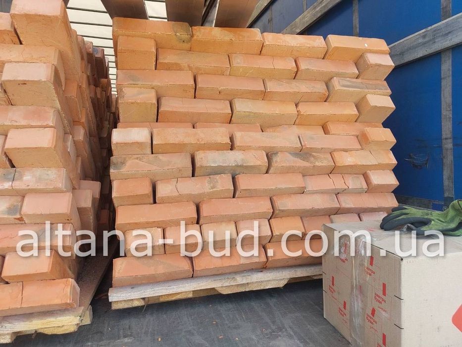 Кирпич рядовой с доставкой (строительный кирпич) 1-НФ цегла рядова