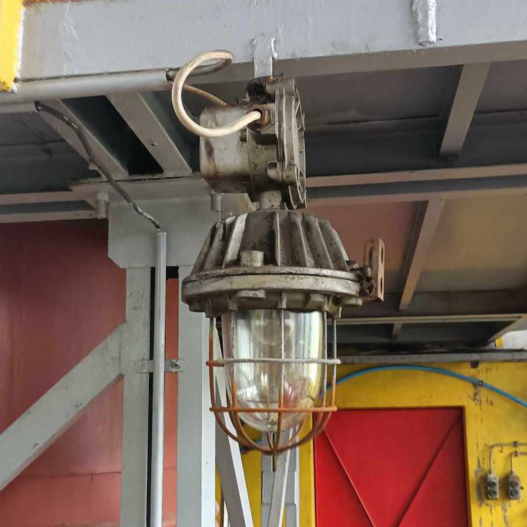 Duża Lampa górnicza Loft Industrial lampa PRL Vintage Retro