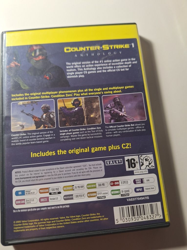 Gra counter strike 1 gra PC komputerowa dvd