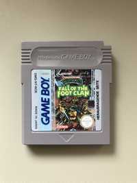 Nintendo game boy turtles fall of the foot clan