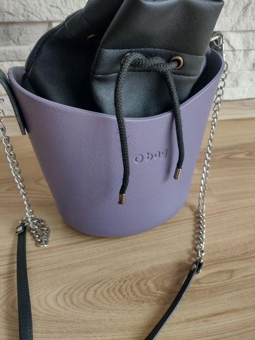 Lila fiolet O Bag Basket Komplet