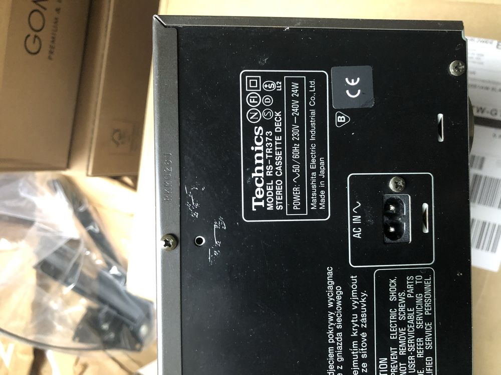 Magnetofon Dack Technics RS-TR373