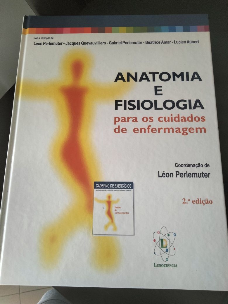 Livro de anatomia e fisiologia para cuidados de enfermagem