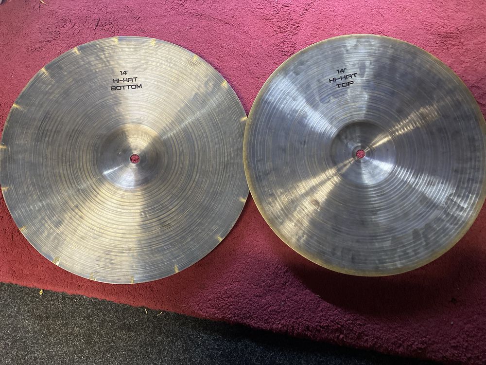 Zultan 14" Hi-Hat "dalge" Dark Matter