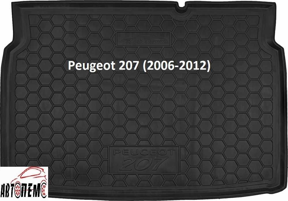 Коврик в багажник Пежо Peugeot Партнер Partner 408 407 4008 4007 308