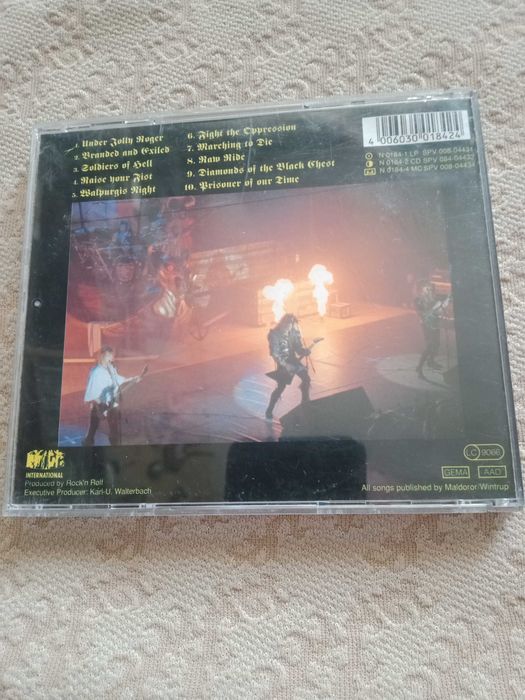 Running Wild The first years of pracy cd 1991