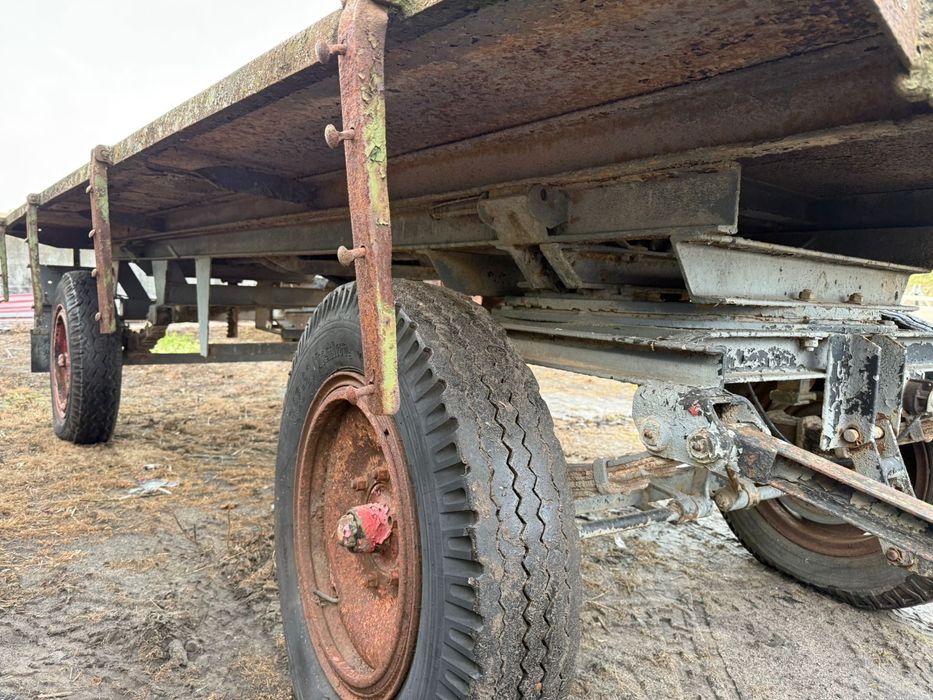 przyczepa rolnicza wywrotka sztywna mieller