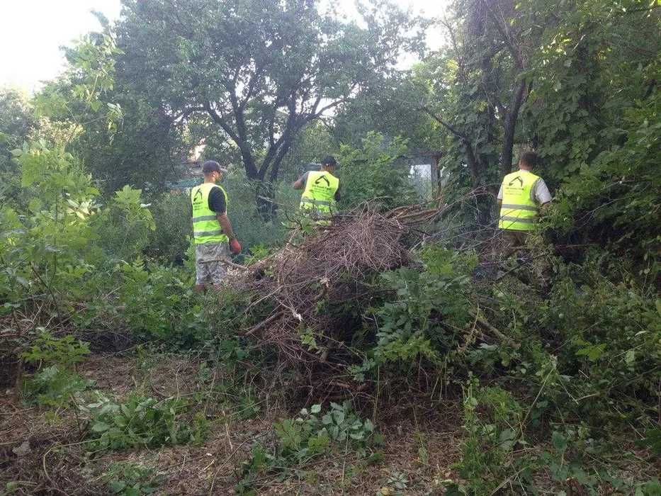 УБОРКА ТЕРРИТОРИЙ с 200 грн сотка Покос травы Спил деревьев РАСЧИСТКА