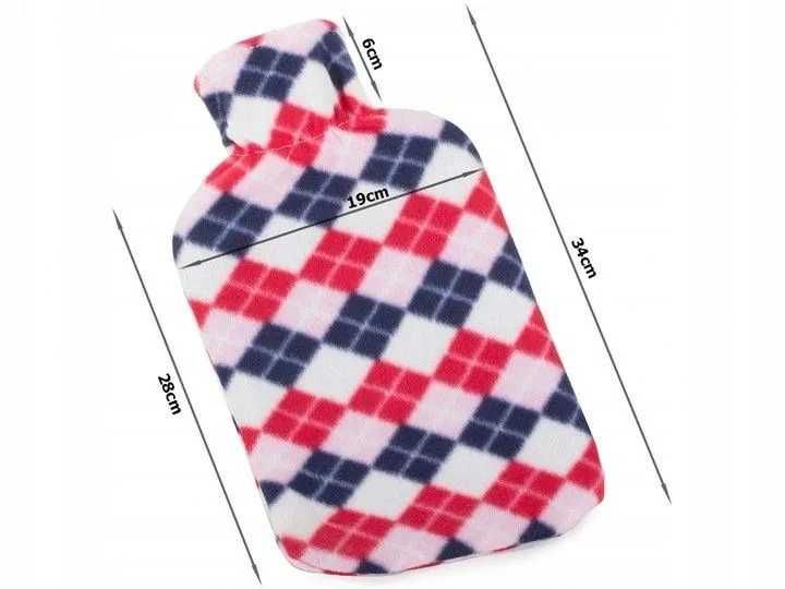 Termofor gumowy wielokolorowy 2L