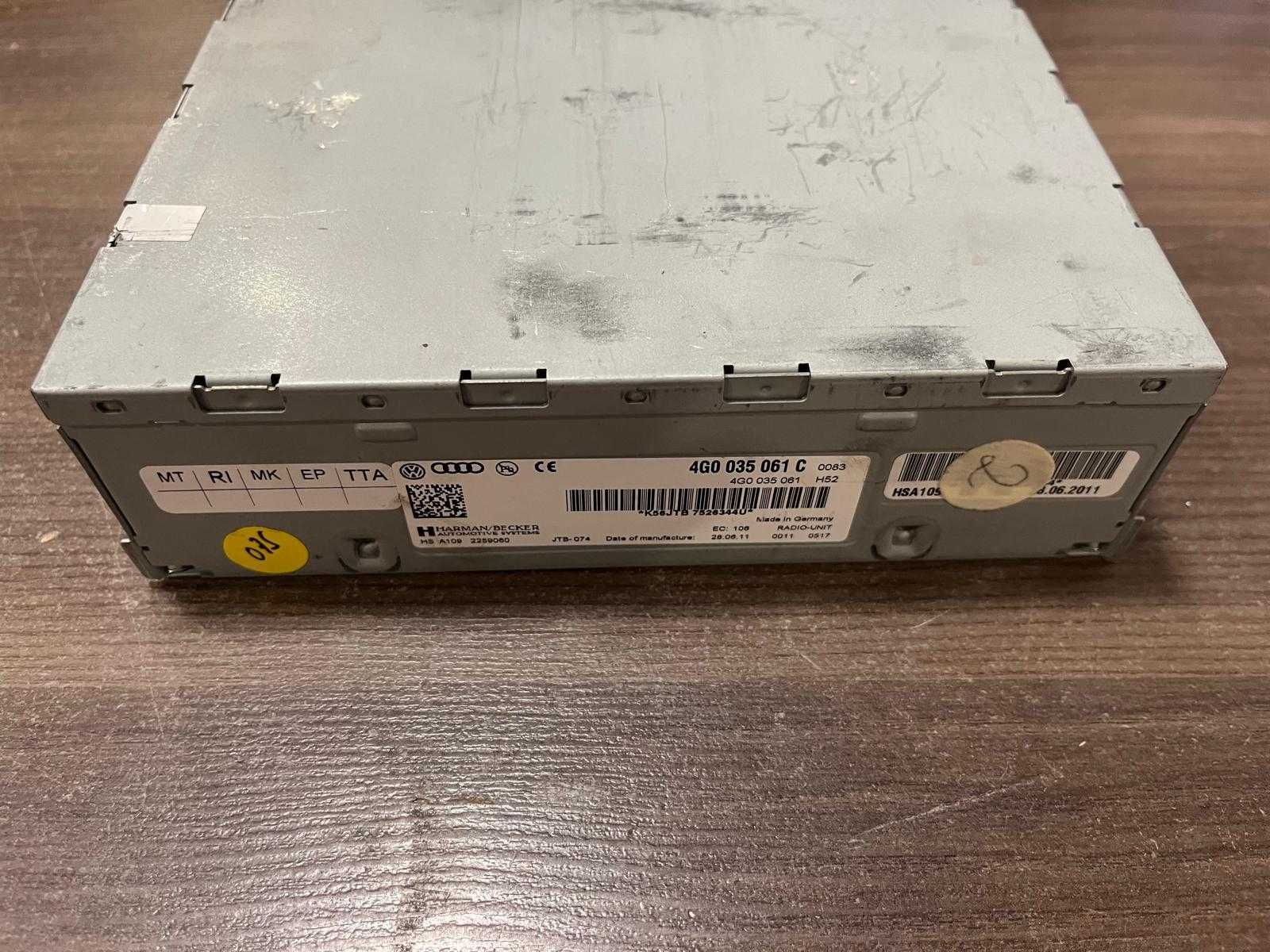 Audi A6/A7/A8 Radio  4G0---035061C