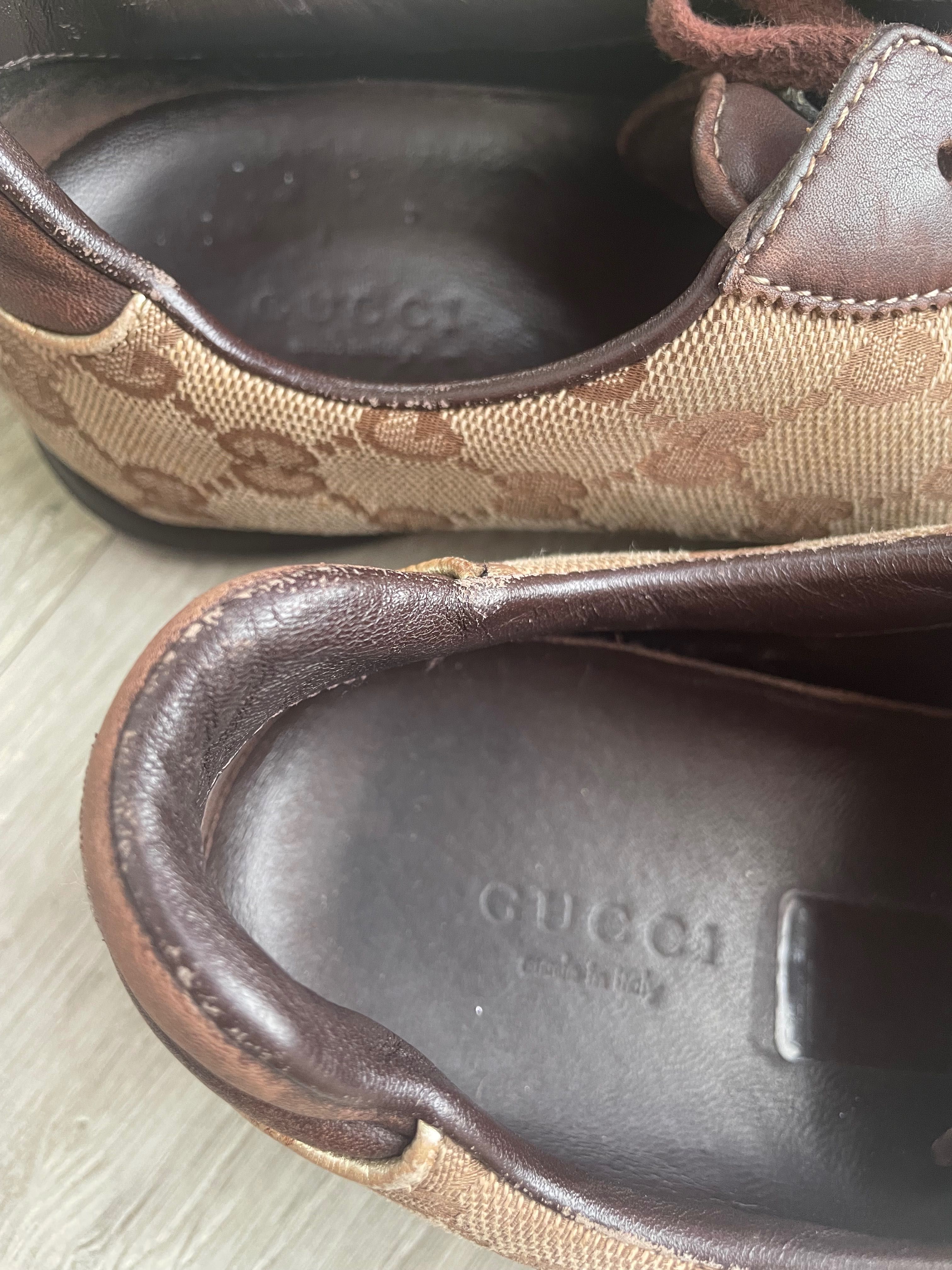 Sapatilhas usadas da Gucci