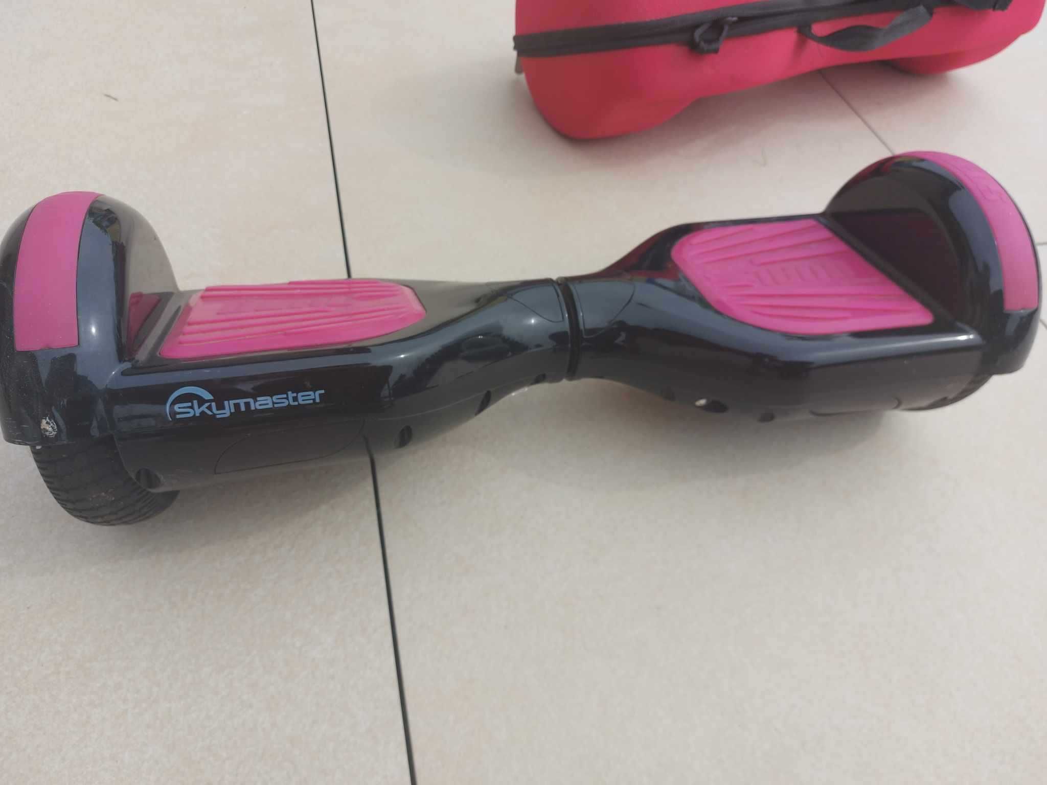 Deskorolka elektryczna Skymaster z torbą i gokartem