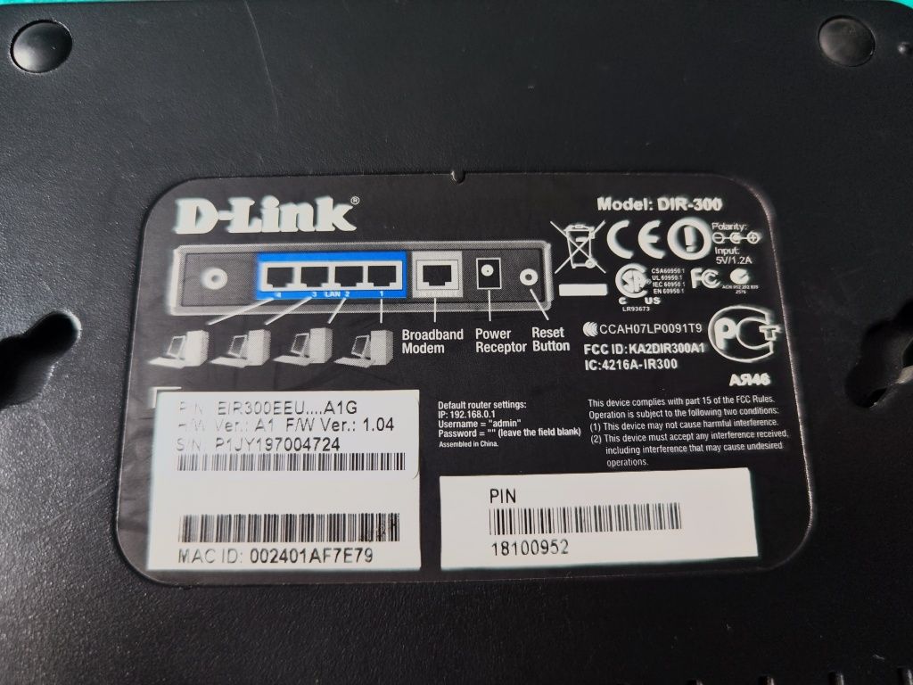 Router D-Link DIR-300