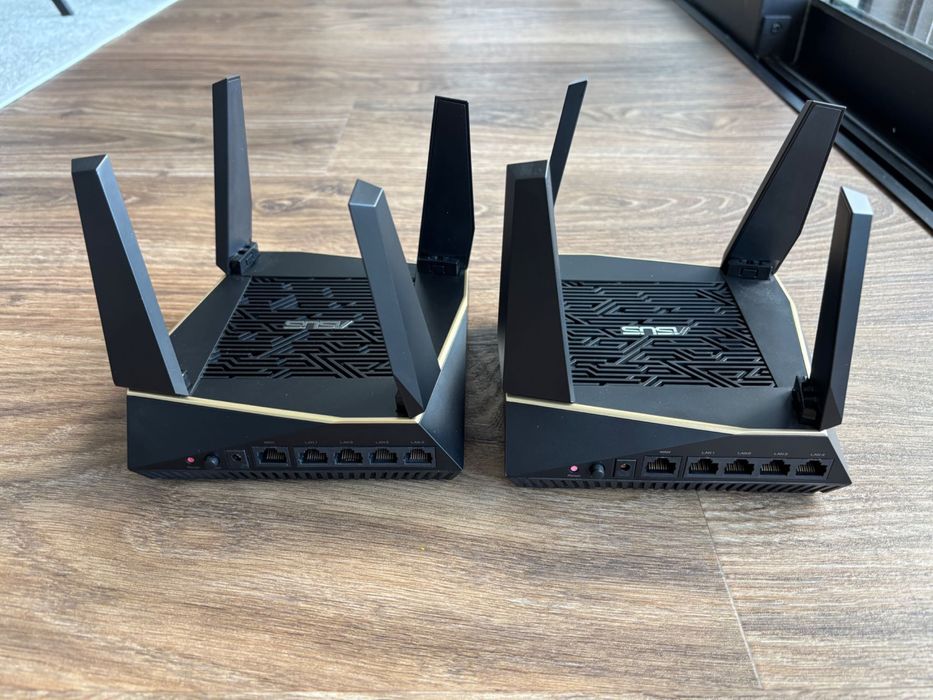 Router Asus RT-AX92U - Dual Pack - Sistema Mesh - Imaculado