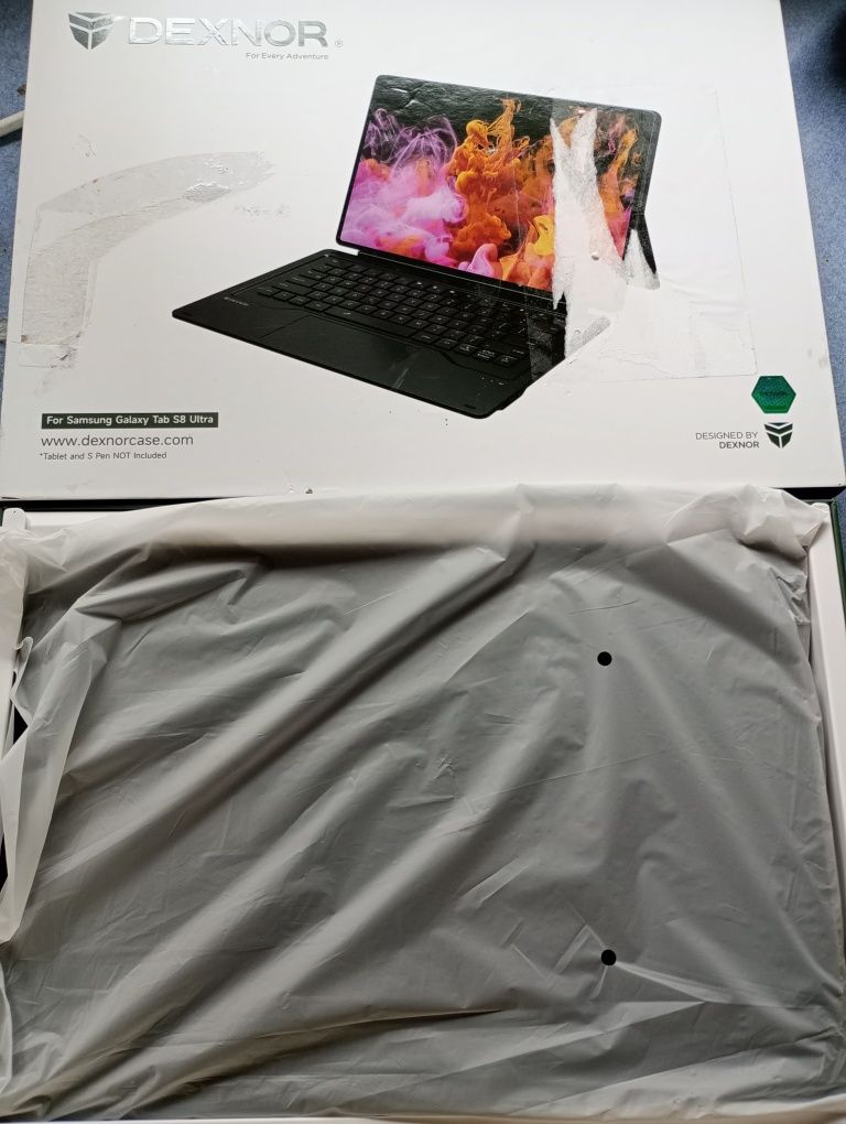 Dexnor etui magnetyczne z klawiaturą do Samsung Galaxy Tab S8 Ultra DE