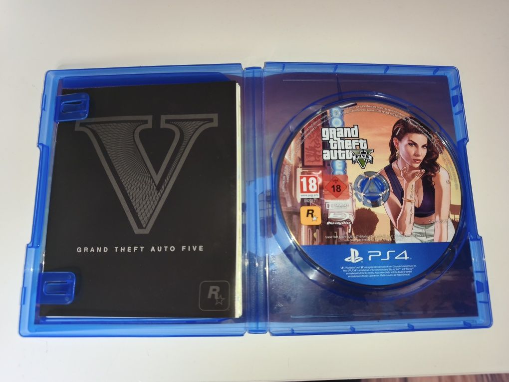 Gra Ps4 Grand Theft Auto V PL GTA V gry PlayStation 4 Sniper UFC Crash