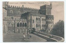 Postal Raro - Cintra - Terrasses do Castello da Pena