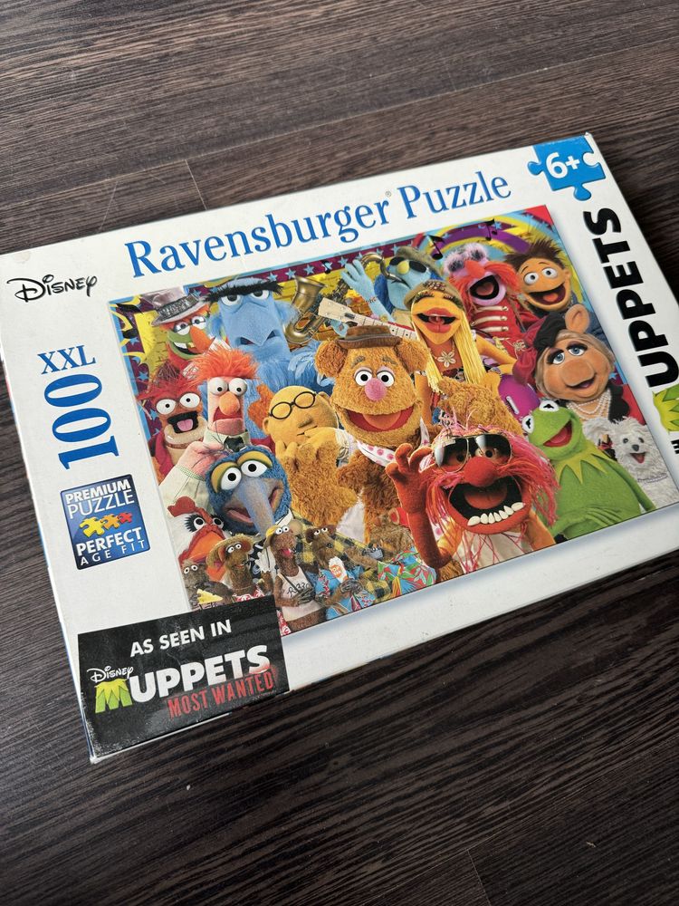 Ravensburger puzzle Muppety 100