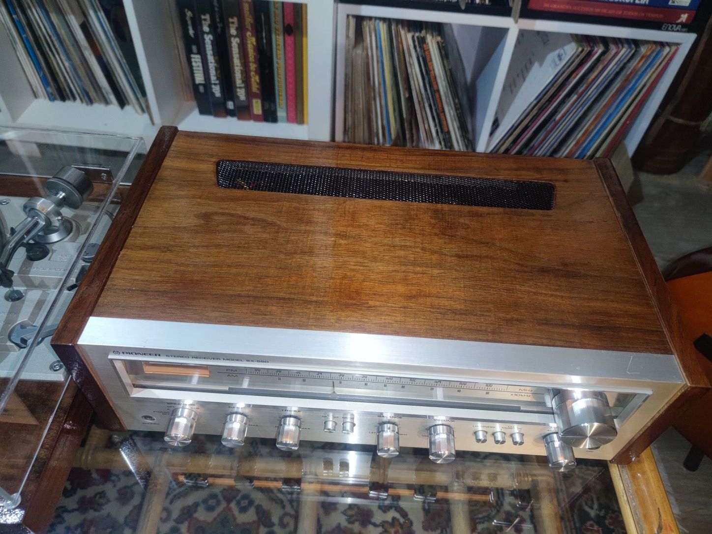 Amplificador  Pioneer SX-550 - Gira disco Pioneer PL-514 (LER ANUNCIO)