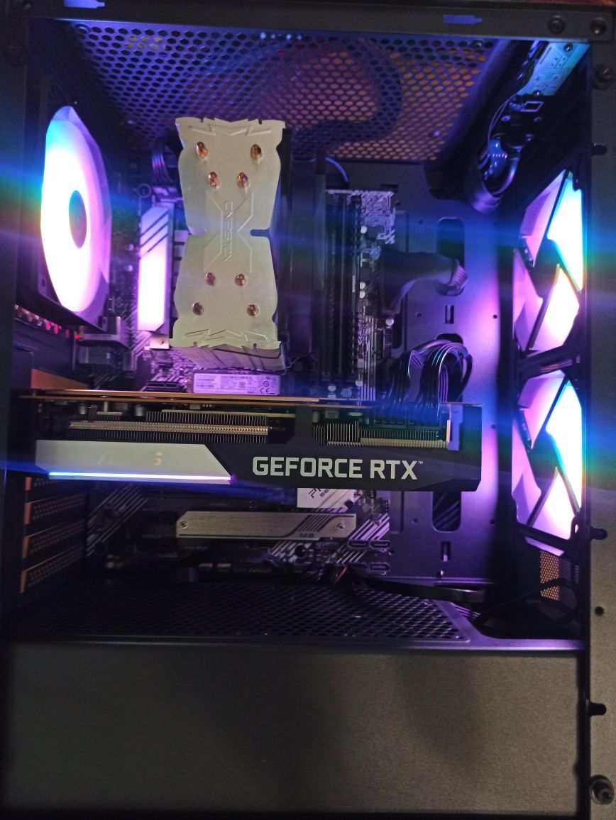 Комп'ютер на I5 10400f. RTX -3070  DDR4-32gb