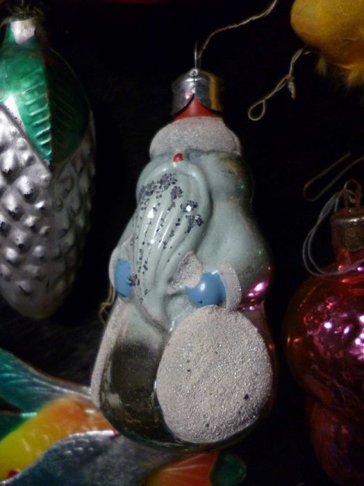 Ёлочные игрушки. Времён ссср. Винтаж