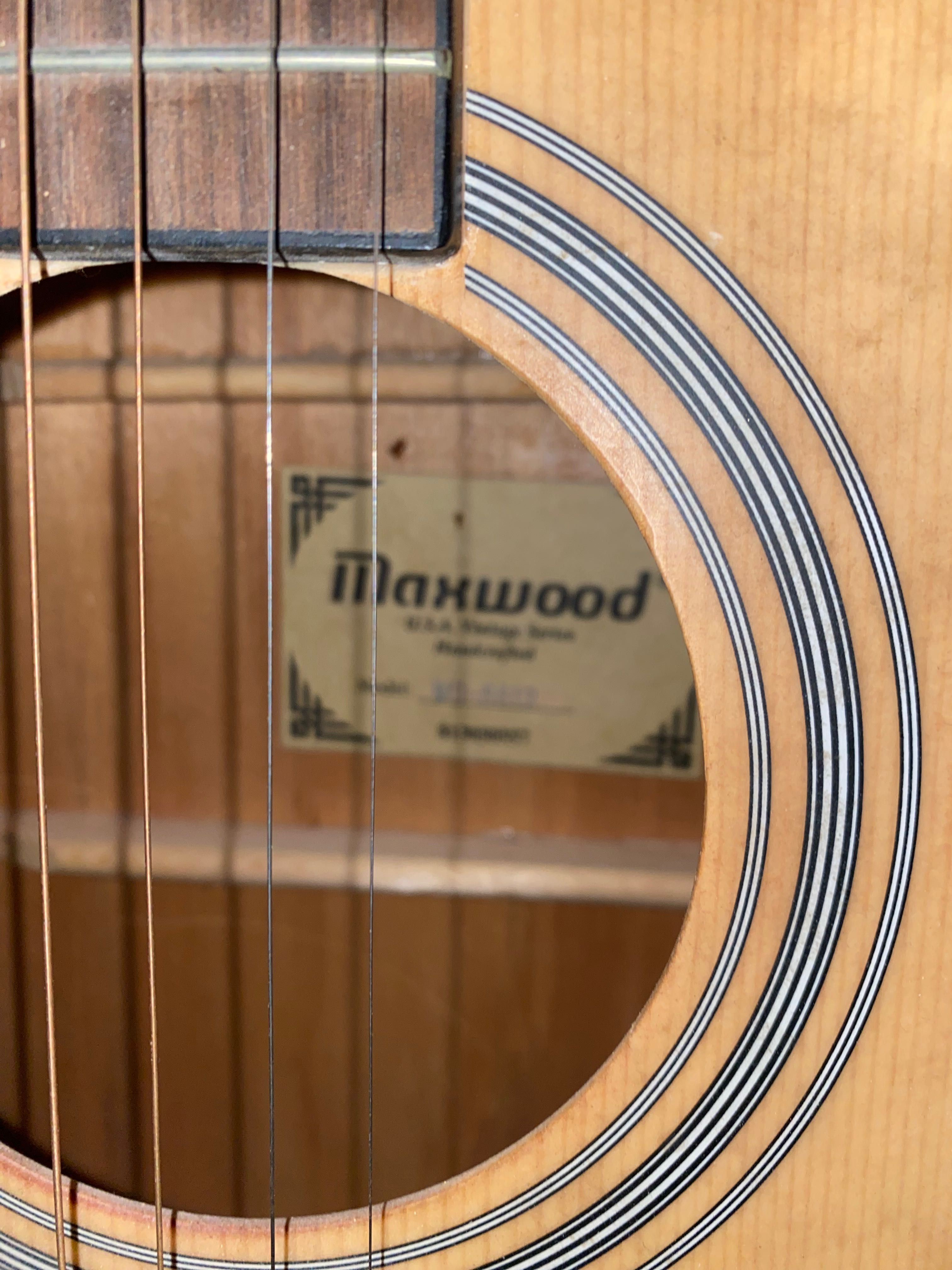 Гитара maxwood made in USA
