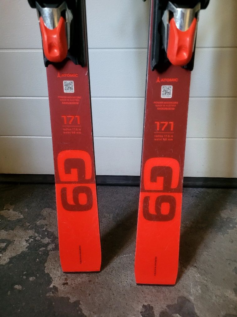 Narty atomic G9 servotec 171cm