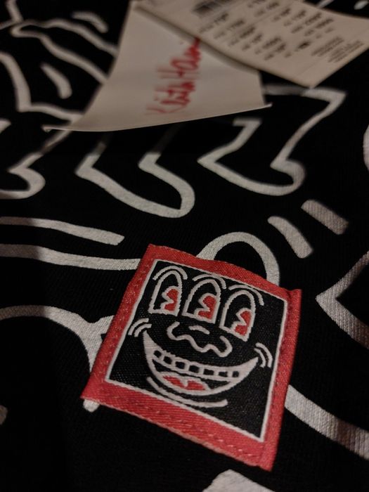 CROPP Keith Haring bluza longsleeve S M streetart streetwear art NOWA