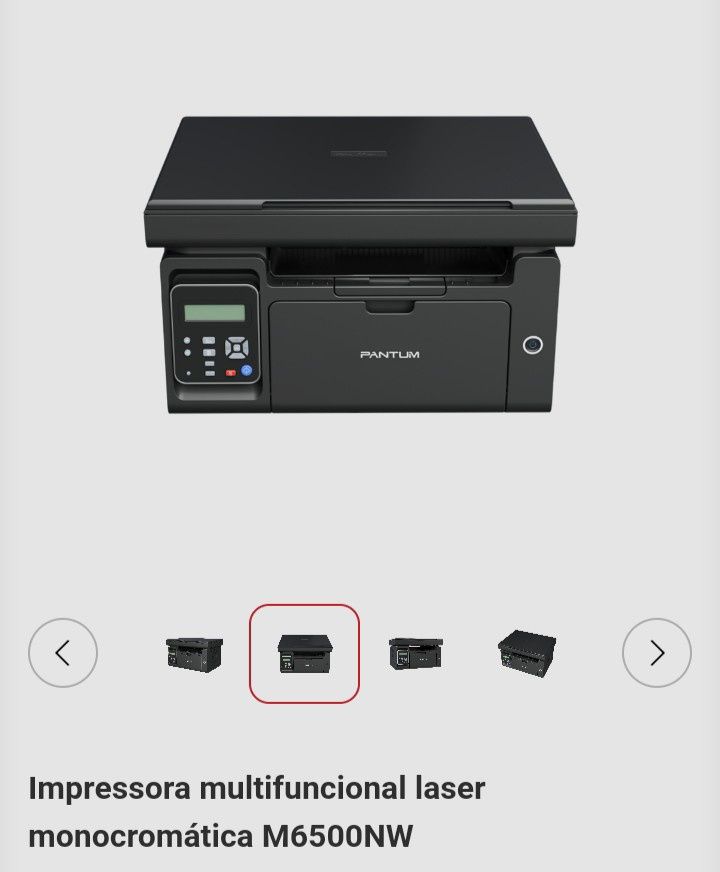 Impressora lazer Pantum M6500 Nova