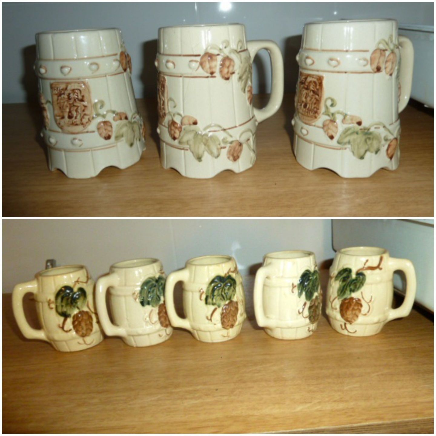 Naczynia ceramiczne ręcznie malowane