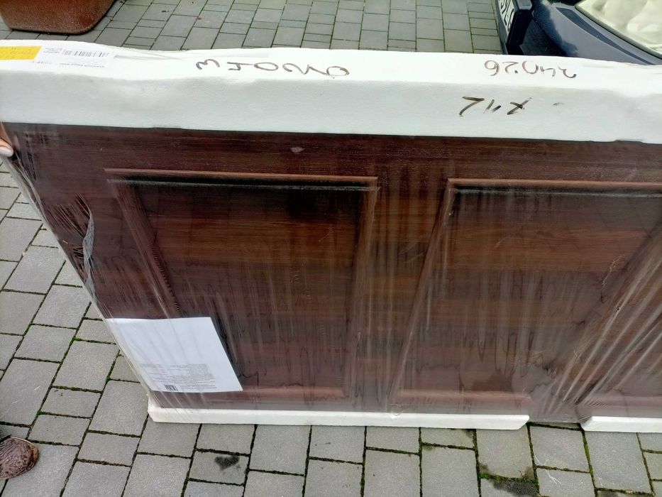 NOWE Drzwi wewnętrzne 90 prawe kolor Orzech