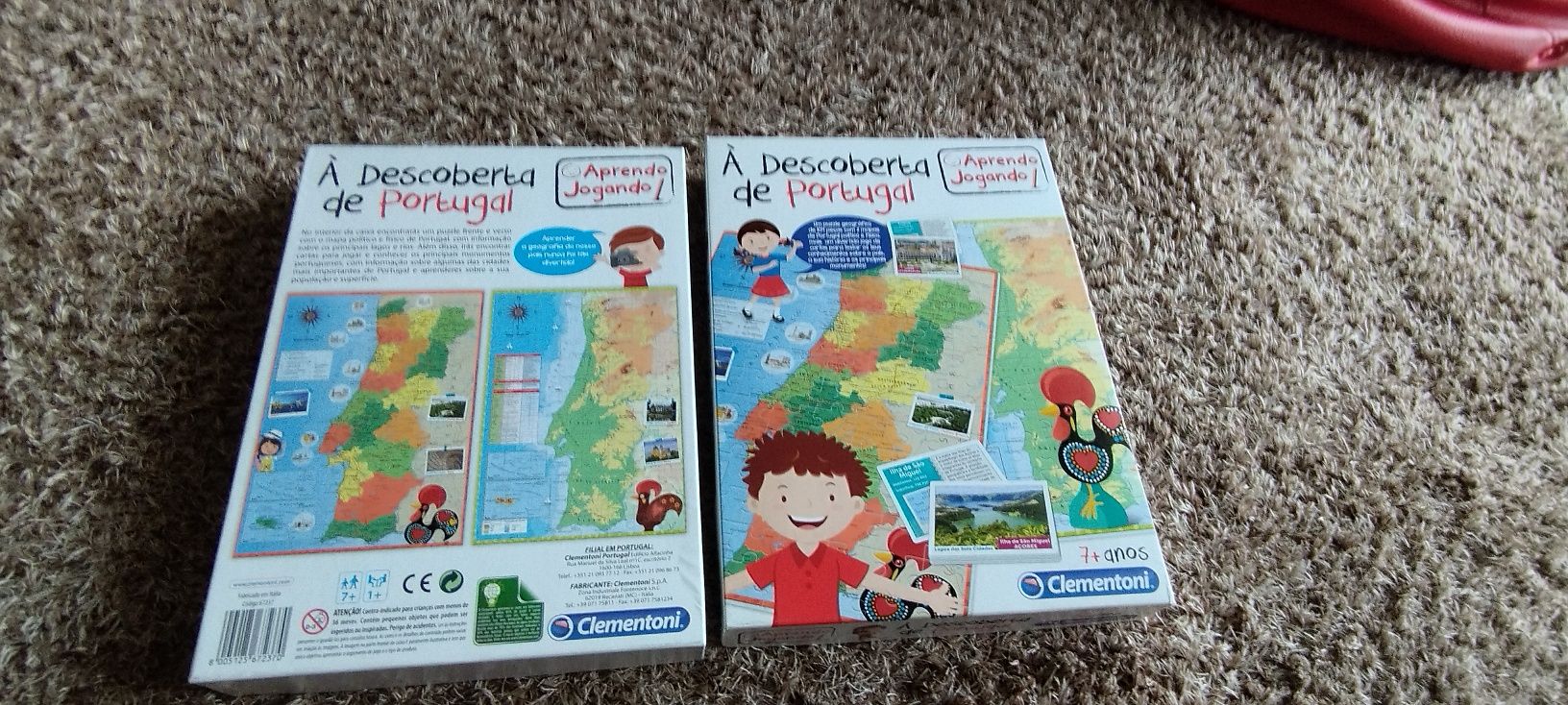 Puzzle Didático Mapa de Portugal