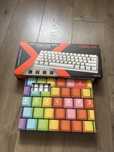 Klawiatura KRUX Neo Pro White RGB Wireless + Keycaps