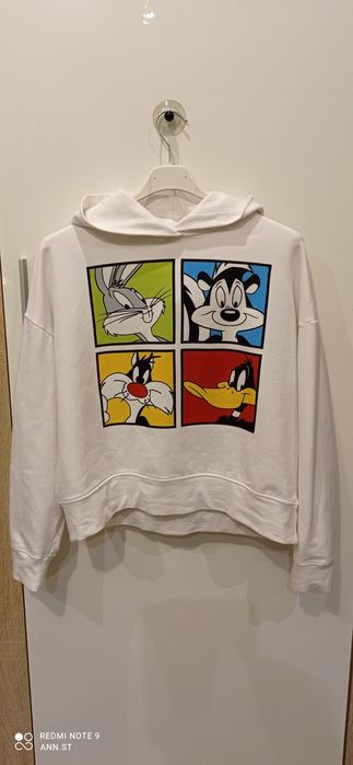 Biała bluza Loony Tunes 158 164