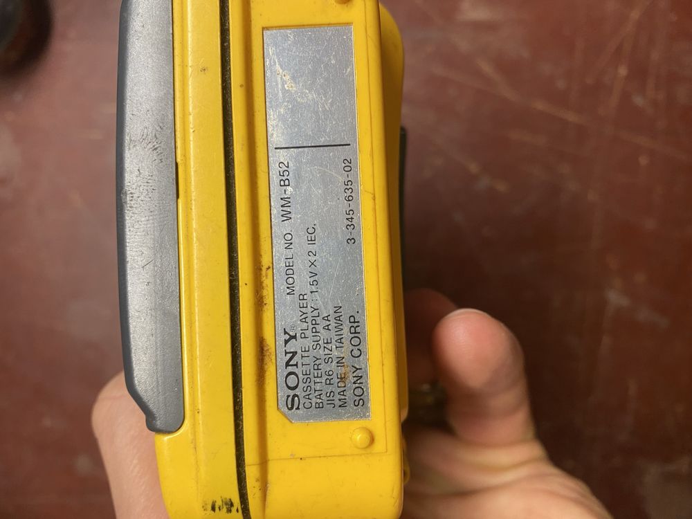 Walkman retro lata 80