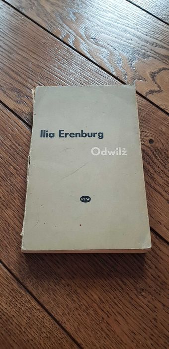Książka rok 1955 "Odwilż" Ilia Erenburg